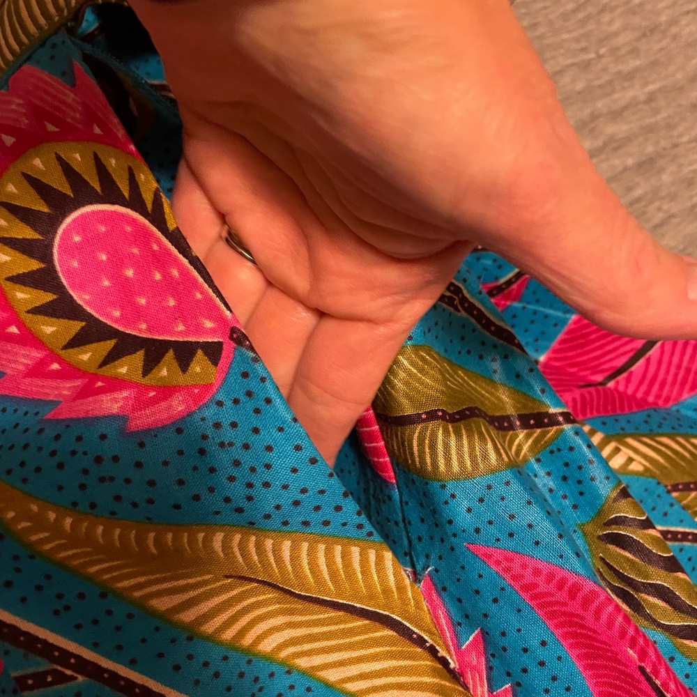 ✨ Francis + Benedict Vibrant African Wax Print Skirt – Size S ✨ - Picture 6 of 7